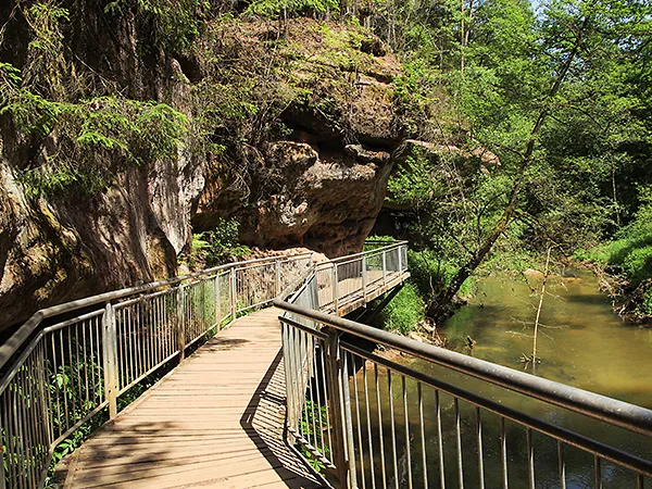 Die Schwarzach-Klamm - Rückzugsort für Naturliebhaber, zum Wandern oder Radfahren